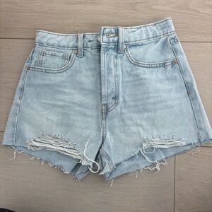 Wild fable high waisted denim shorts